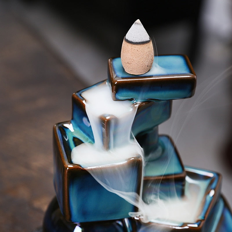 Waterfall incense burner - GANESHA SHOP