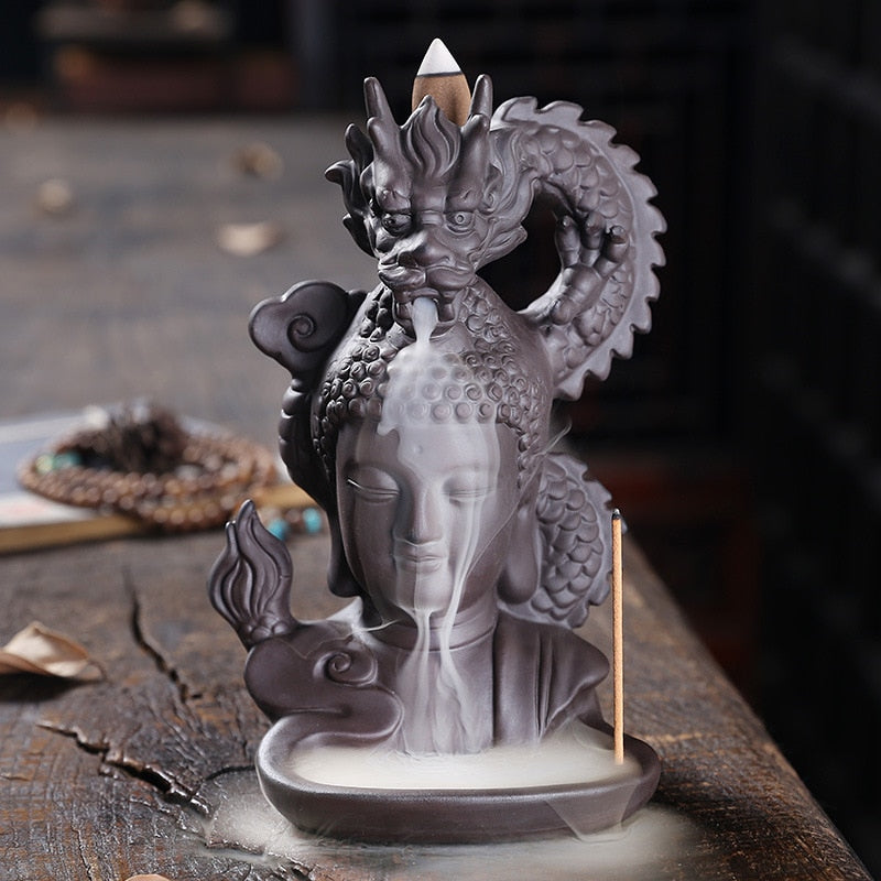Incense waterfall