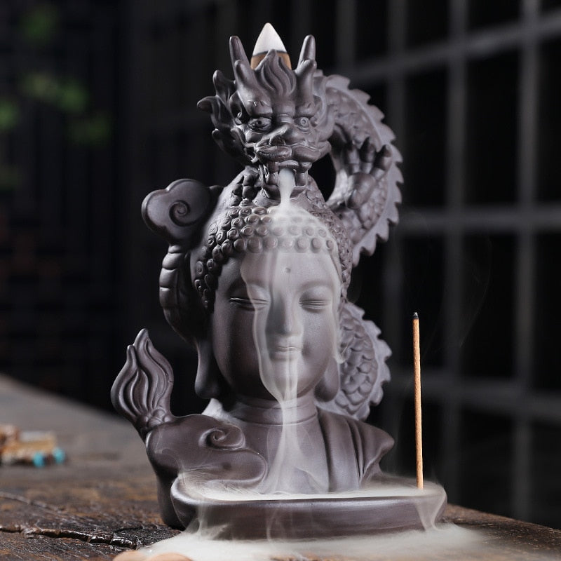 Incense waterfall