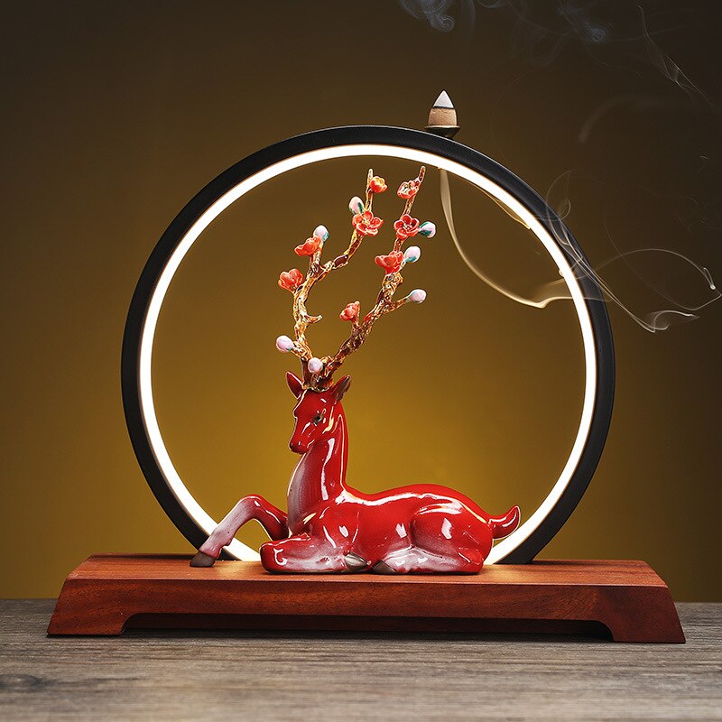 Incense waterfall