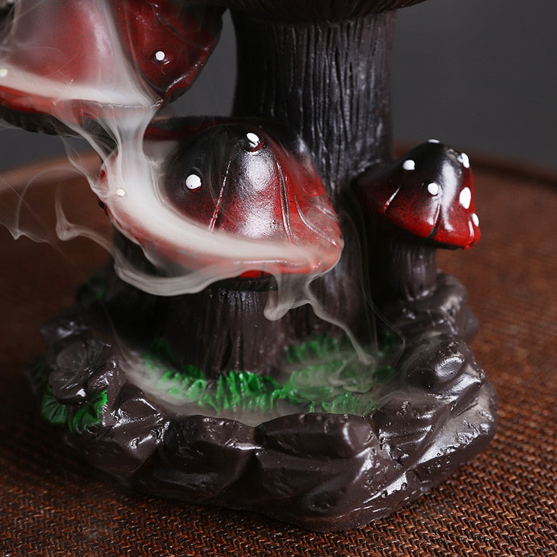 Incense waterfall