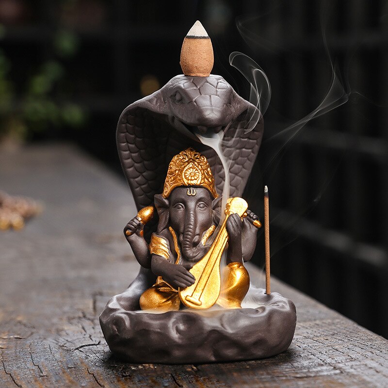 Ganesha Backflow Incense Burner - GANESHA SHOP