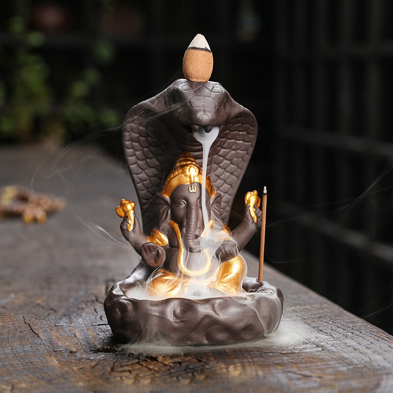 Ganesha Backflow Incense Burner - GANESHA SHOP