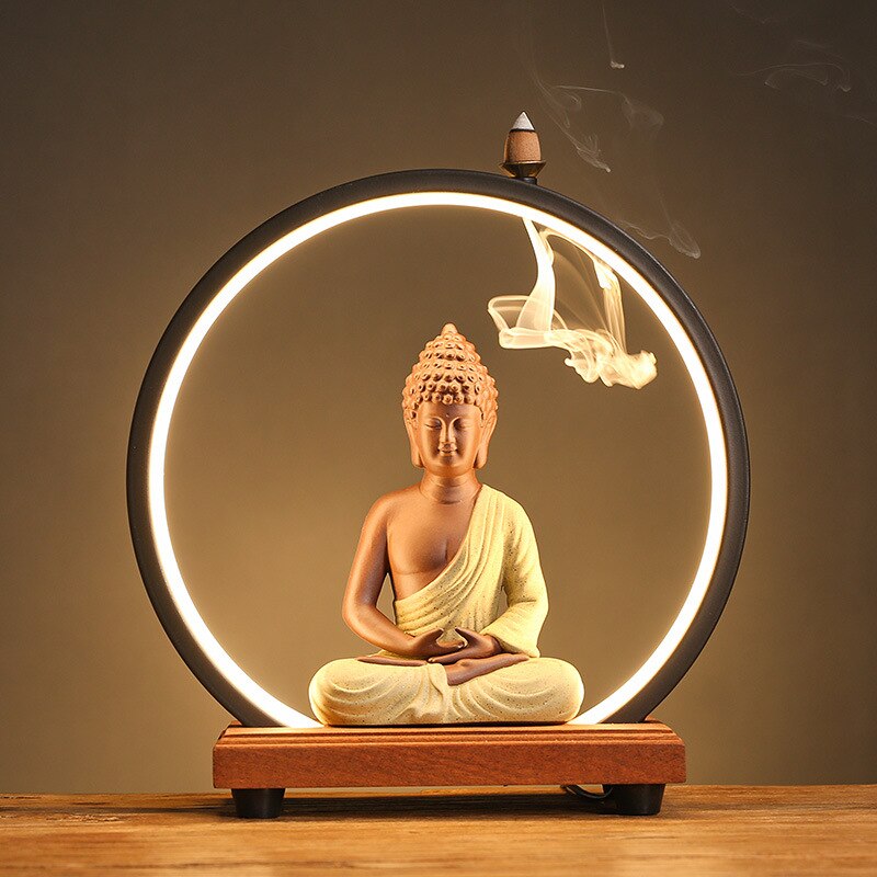 LED Backflow Incense Burner - GANESHA SHOP