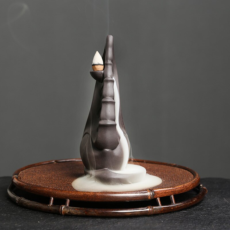 Swan Backflow Incense Burner - GANESHA SHOP