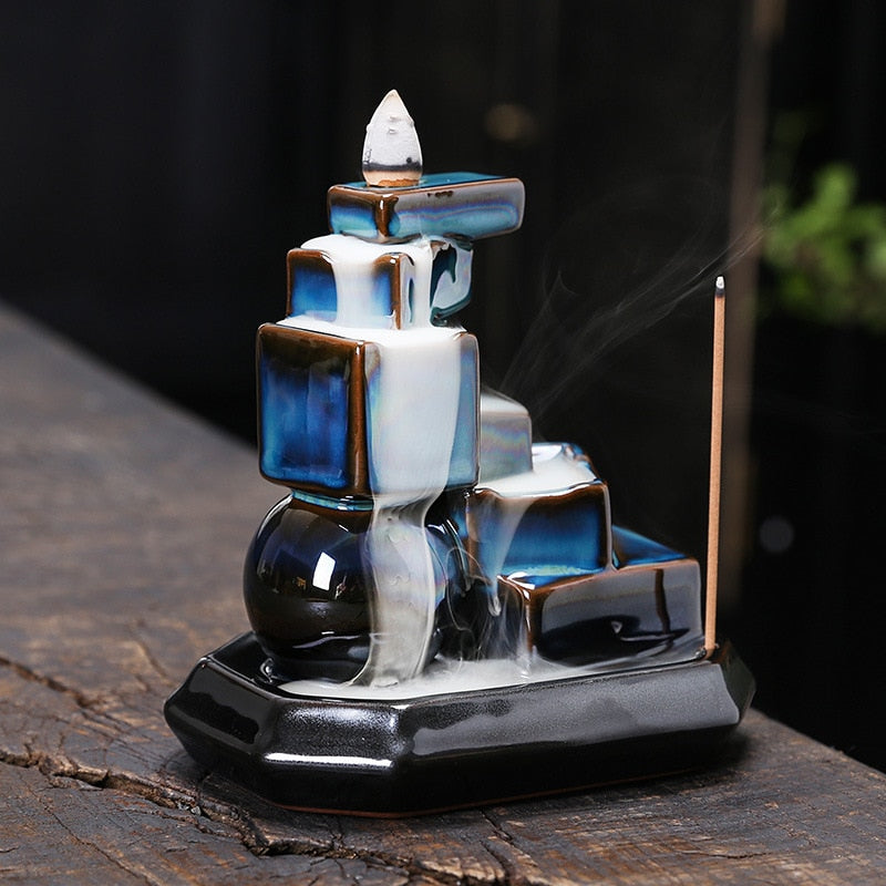 Waterfall incense burner - GANESHA SHOP