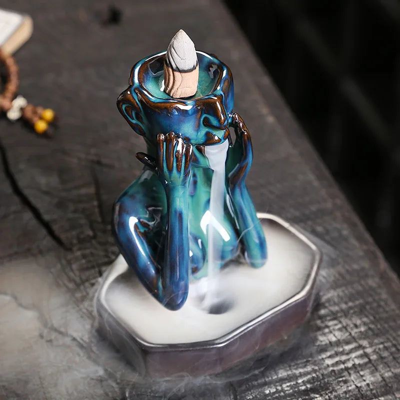 Pretty Woman Backflow Incense Burner - GANESHA SHOP