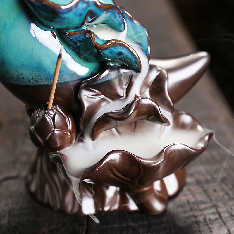 Moon Backflow Incense Burner - GANESHA SHOP