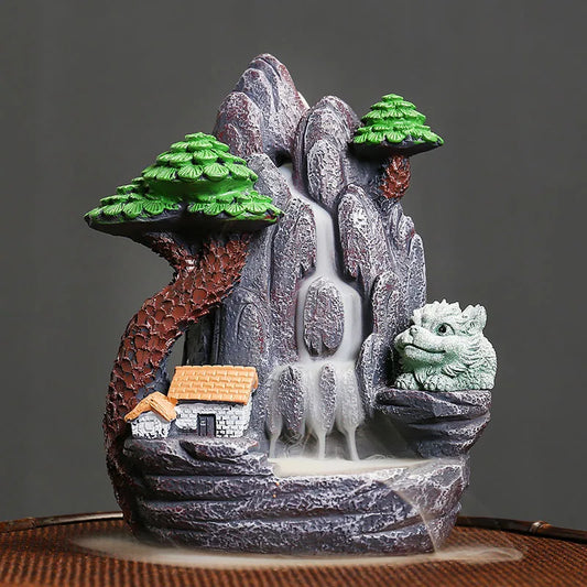 Lucky Pi Yao Backflow Incense Burner - GANESHA SHOP