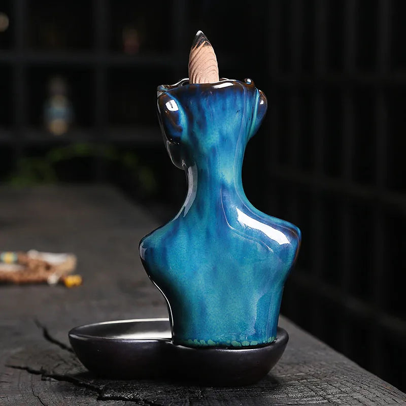 Body Art Backflow Incense Burner - GANESHA SHOP