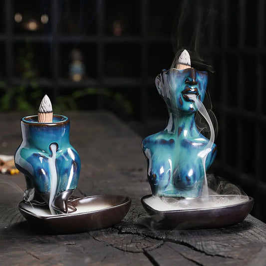 Body Art Backflow Incense Burner - GANESHA SHOP