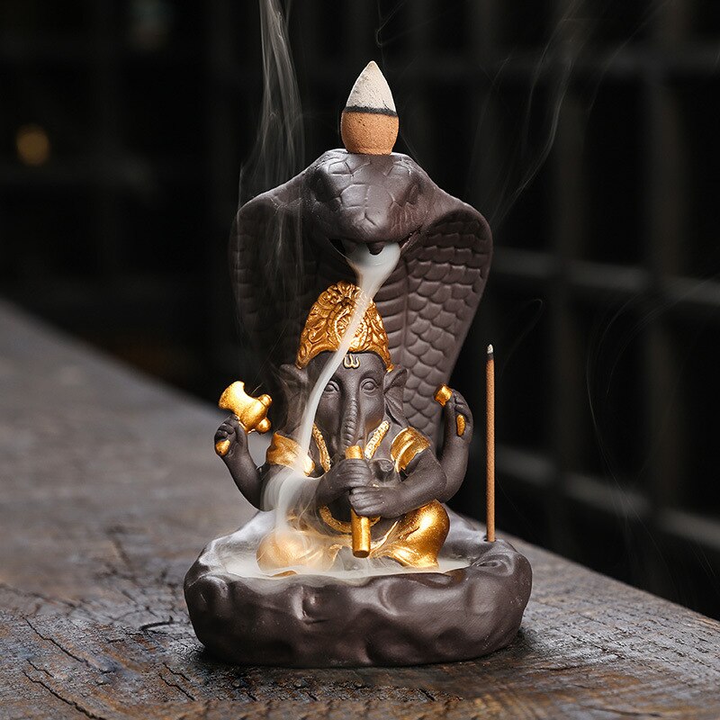 Ganesha Backflow Incense Burner - GANESHA SHOP