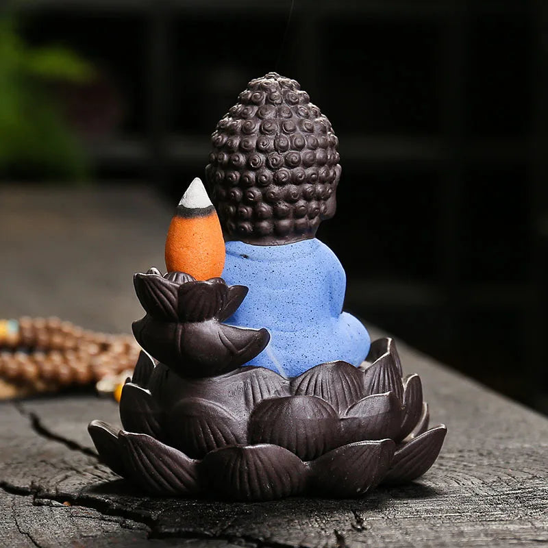 Buddha Backflow Incense Burner - GANESHA SHOP