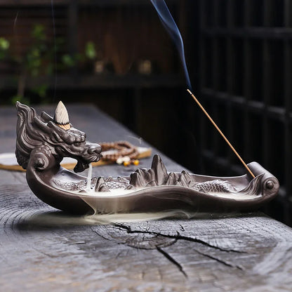 Dragon Incense Stick Holder - GANESHA SHOP