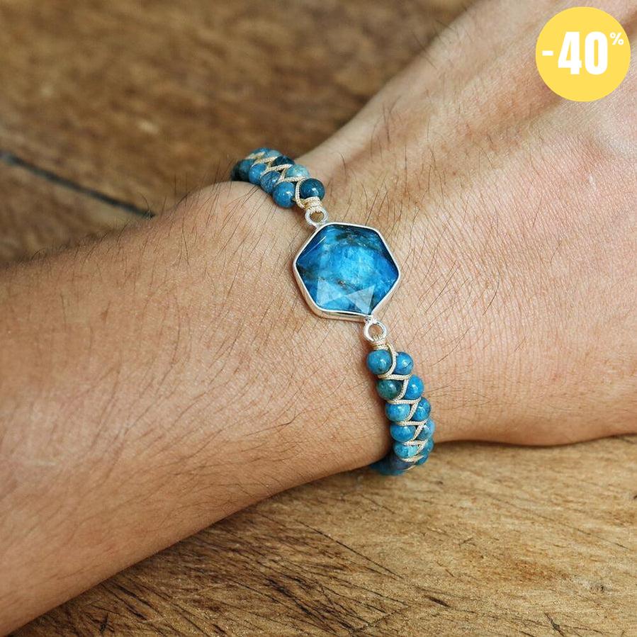 Shambala Apatite Bracelet