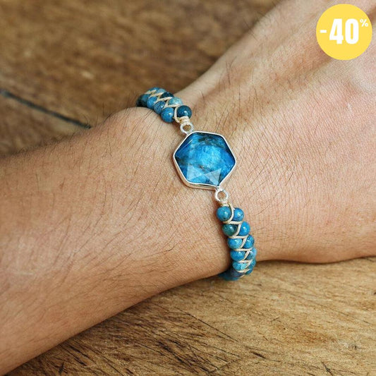 Shambala Apatite Bracelet