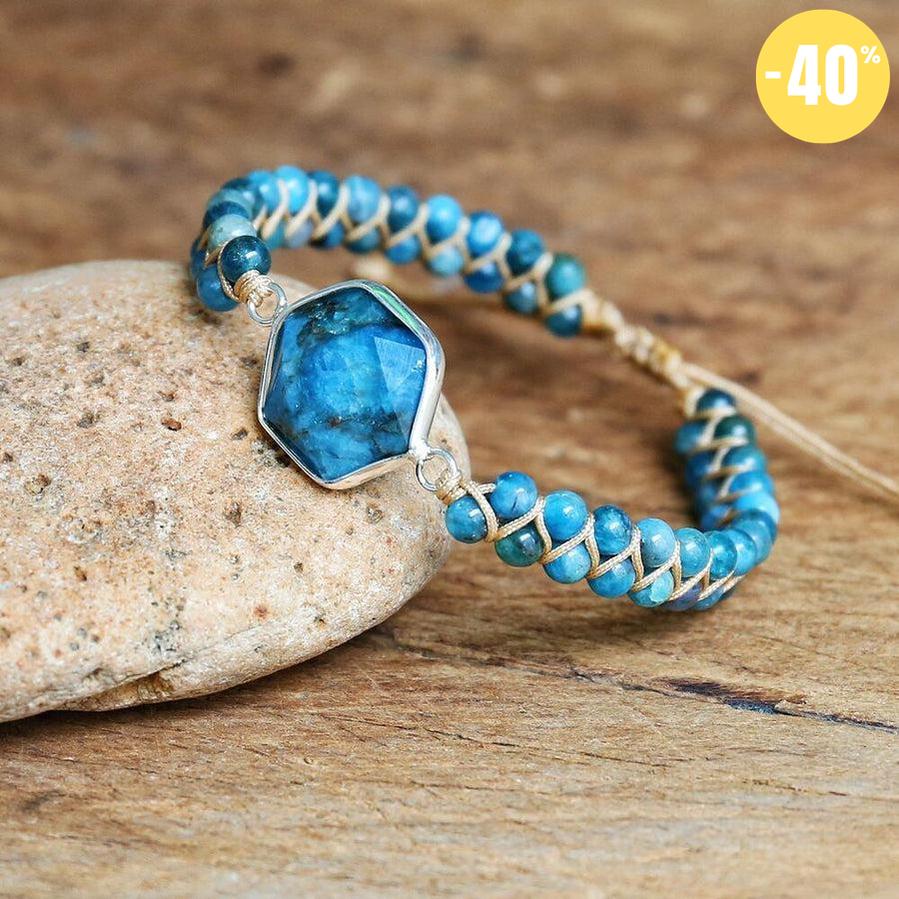 Shambala Apatite Bracelet