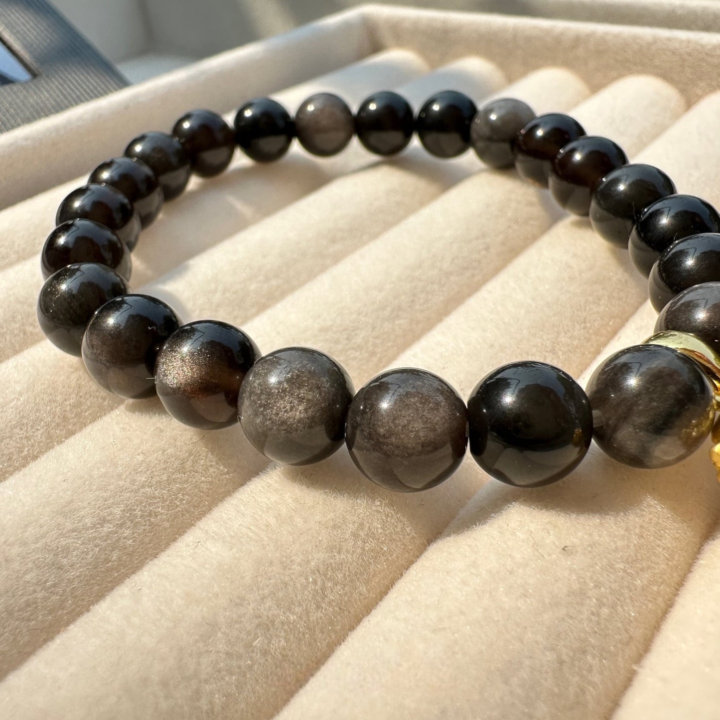 Obsidian Bracelet 8mm