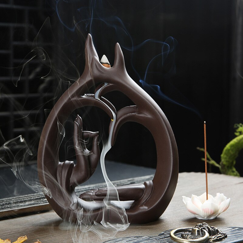 Backflow Incense Burner - GANESHA SHOP