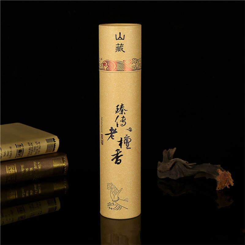 32 5cm laoshan sandalwood temple prayer incense stick round barrel incense