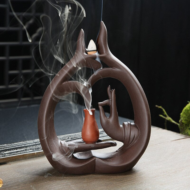 Backflow Incense Burner - GANESHA SHOP