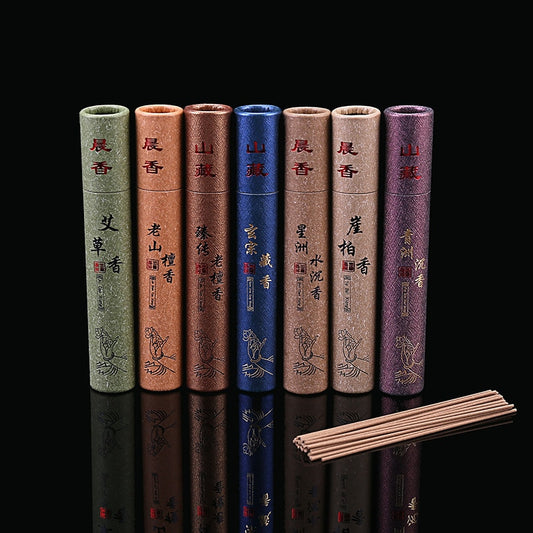 30pcs Gift Box Natural Sandalwood Aromatic Line Incense Sticks
