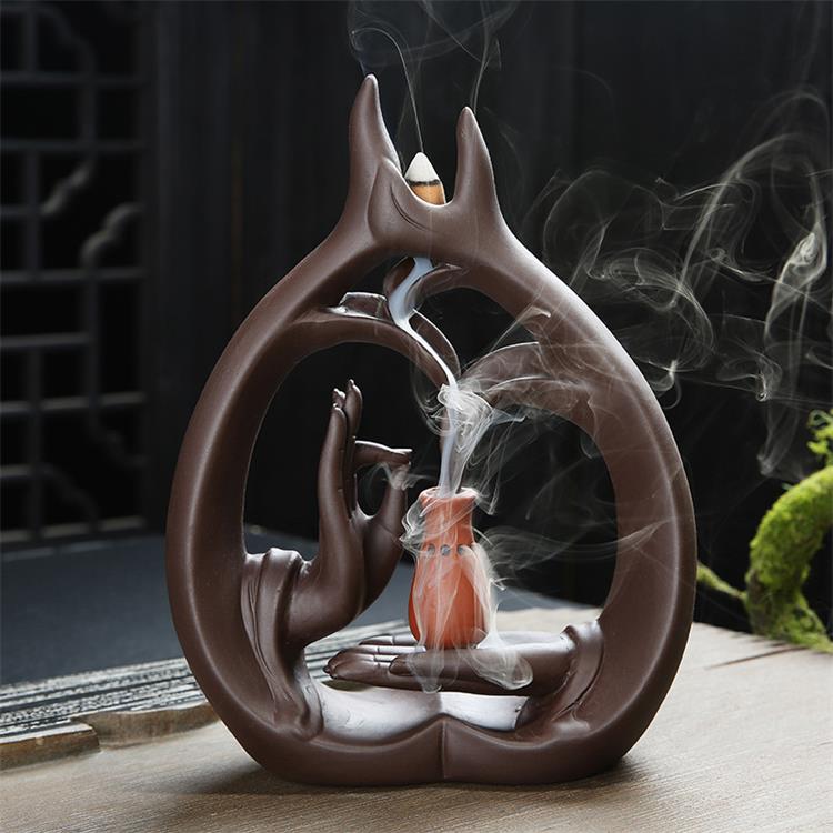 Backflow Incense Burner - GANESHA SHOP