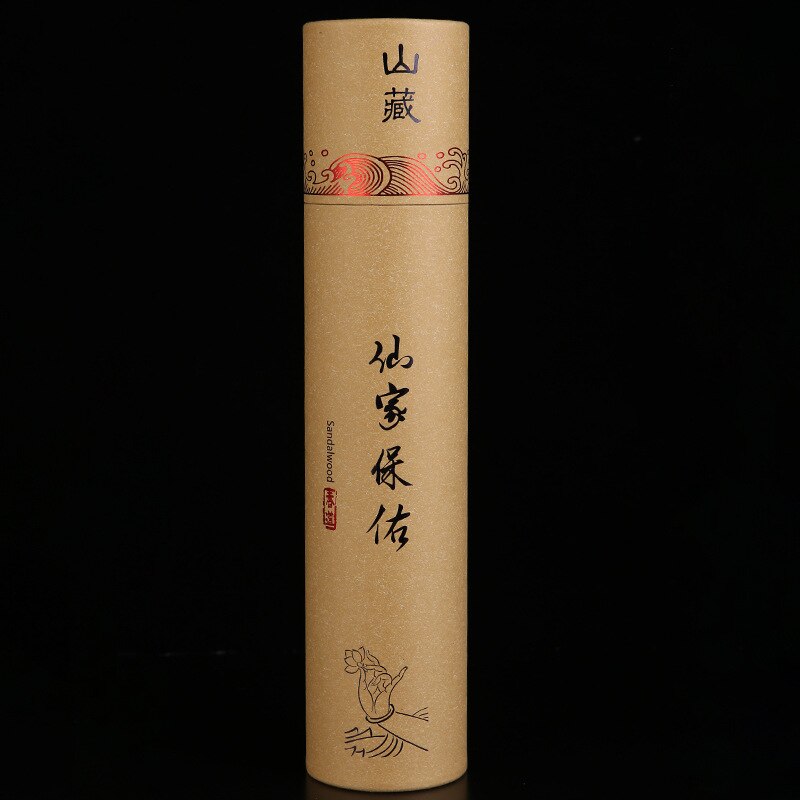 32 5cm laoshan sandalwood temple prayer incense stick round barrel incense