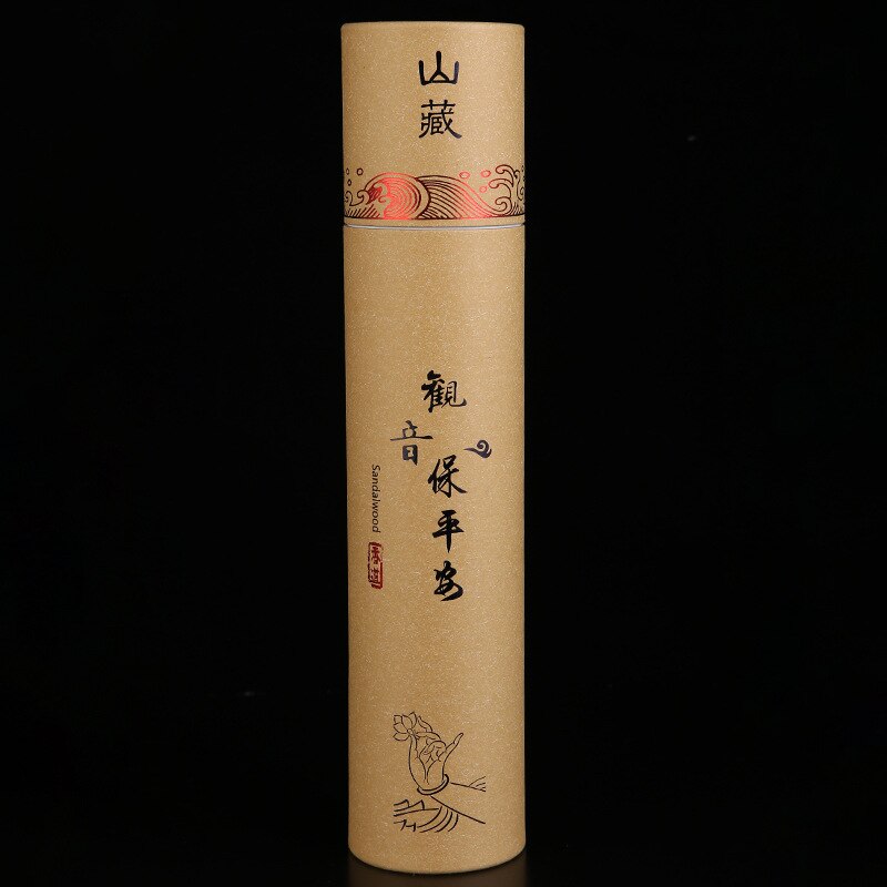 32 5cm laoshan sandalwood temple prayer incense stick round barrel incense