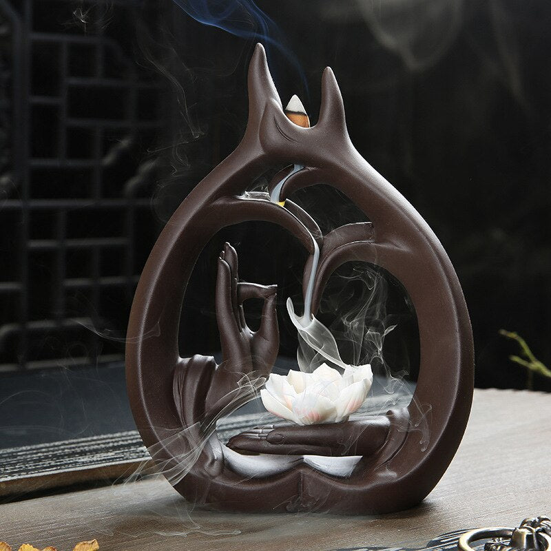 Backflow Incense Burner - GANESHA SHOP