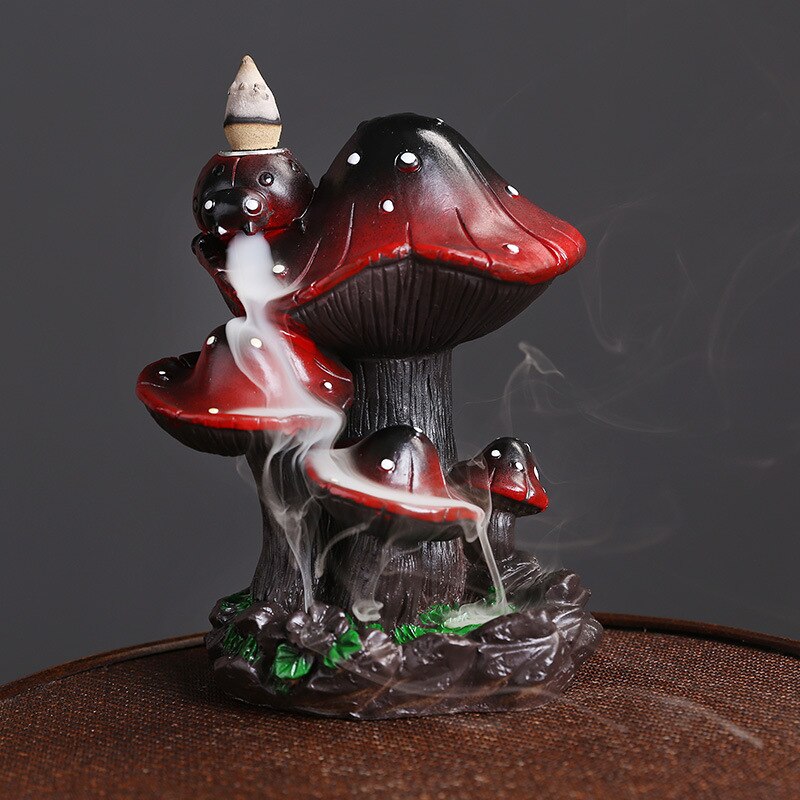 Incense waterfall