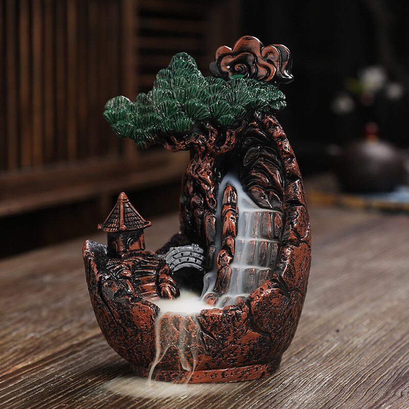 Backflow Incense Burner for Home Decor - GANESHA SHOP