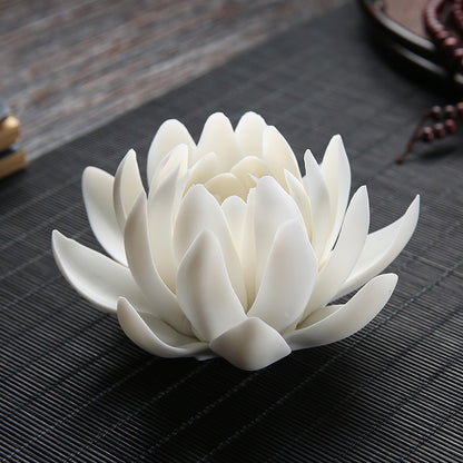 Water Lily Incense Stick Holder - GANESHA SHOP