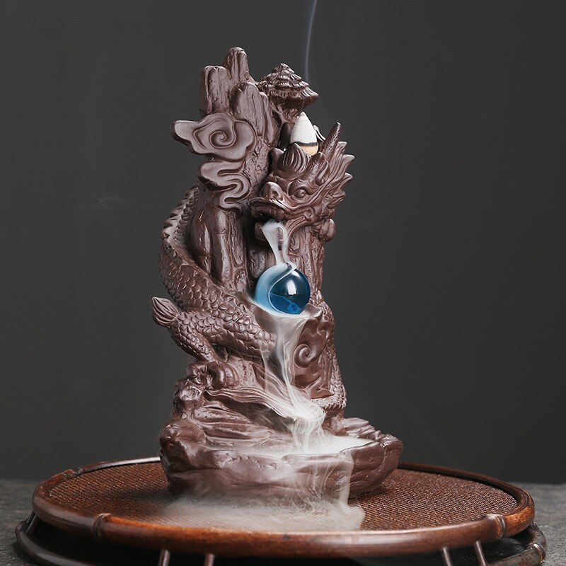 Incense waterfall