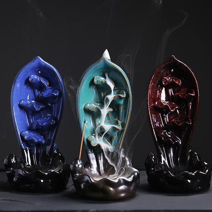 Incense waterfall