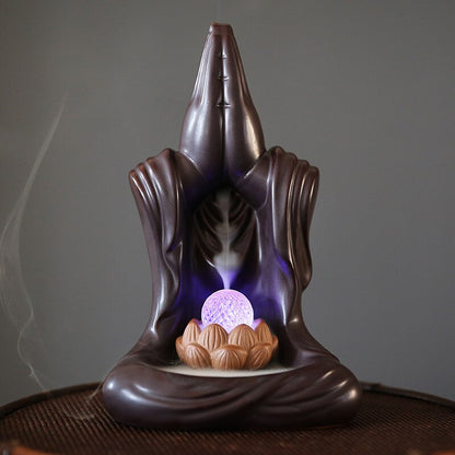 Incense waterfall