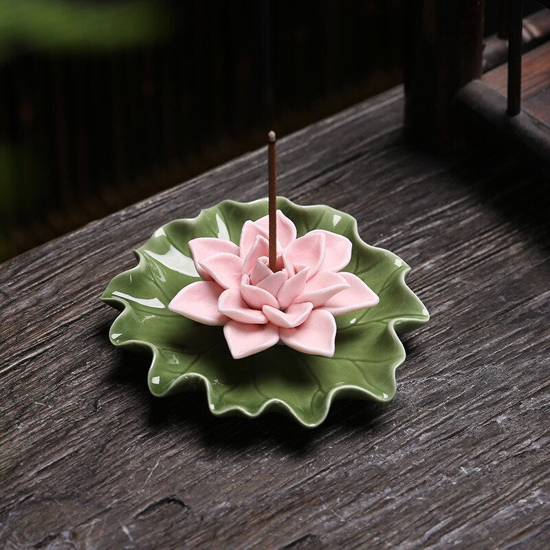 Lotus Incense Stick Holder - GANESHA SHOP