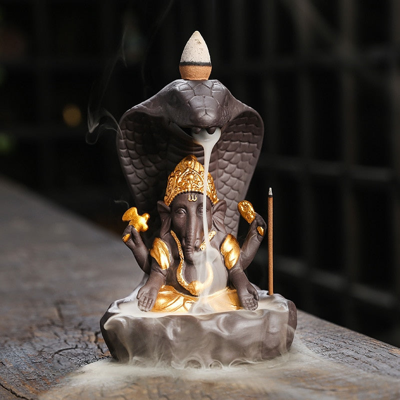 Ganesha Backflow Incense Burner - GANESHA SHOP