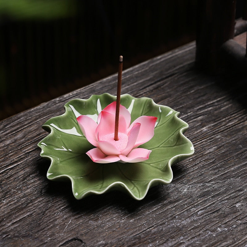 Lotus Incense Stick Holder - GANESHA SHOP