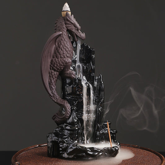 Incense waterfall