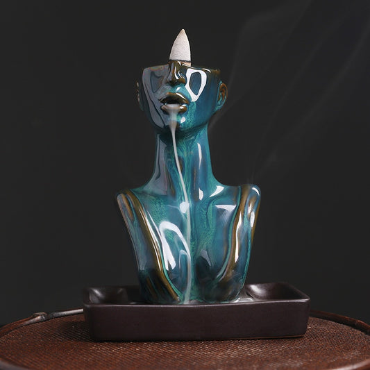 Beauty Statue Incense Burner - GANESHA SHOP