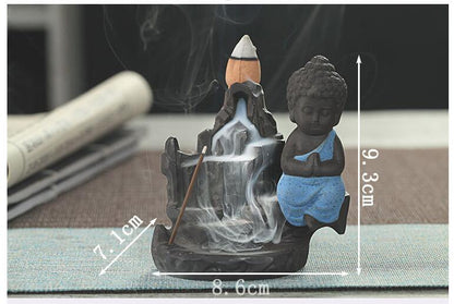 Little buddha backflow incense burner - GANESHA SHOP