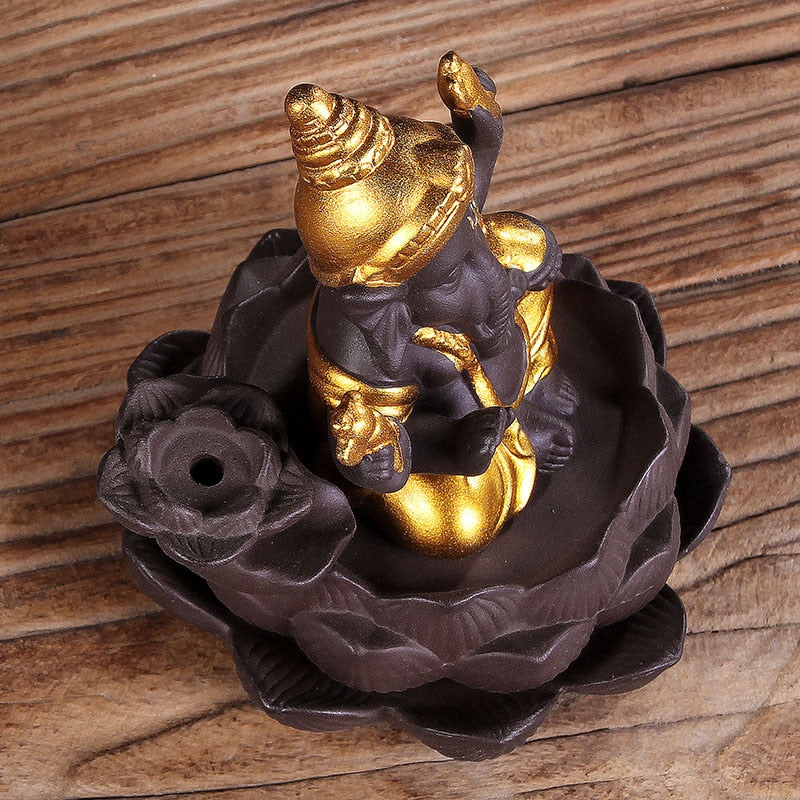 Ganesha god Incense burner - GANESHA SHOP