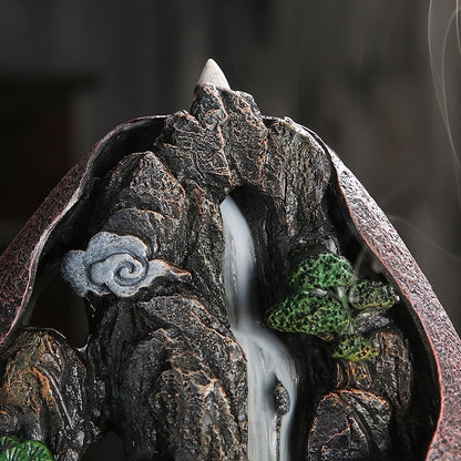 Landscape backflow incense burner - GANESHA SHOP