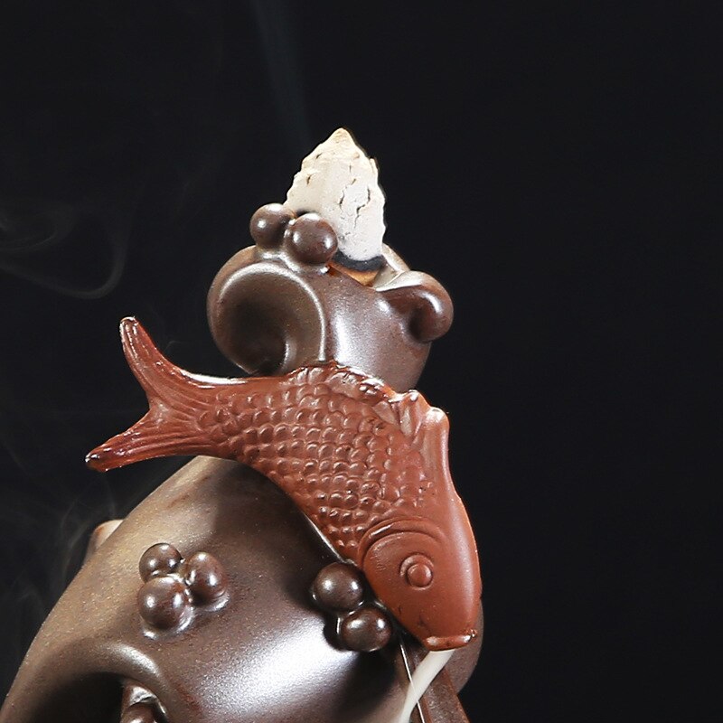 Carp incense burner - GANESHA SHOP