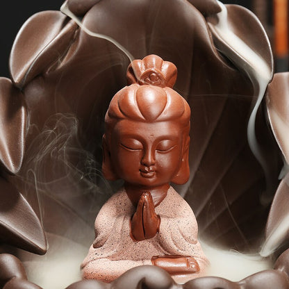 Buddha backflow Incense burner - GANESHA SHOP